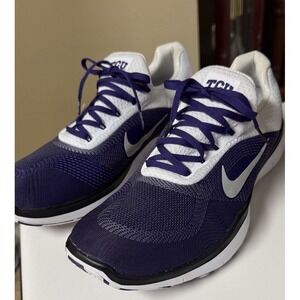 Nike TCU Horned Frogs Free Day Zero Trainer Athletic Shoes Men's 12 - AA0881-501